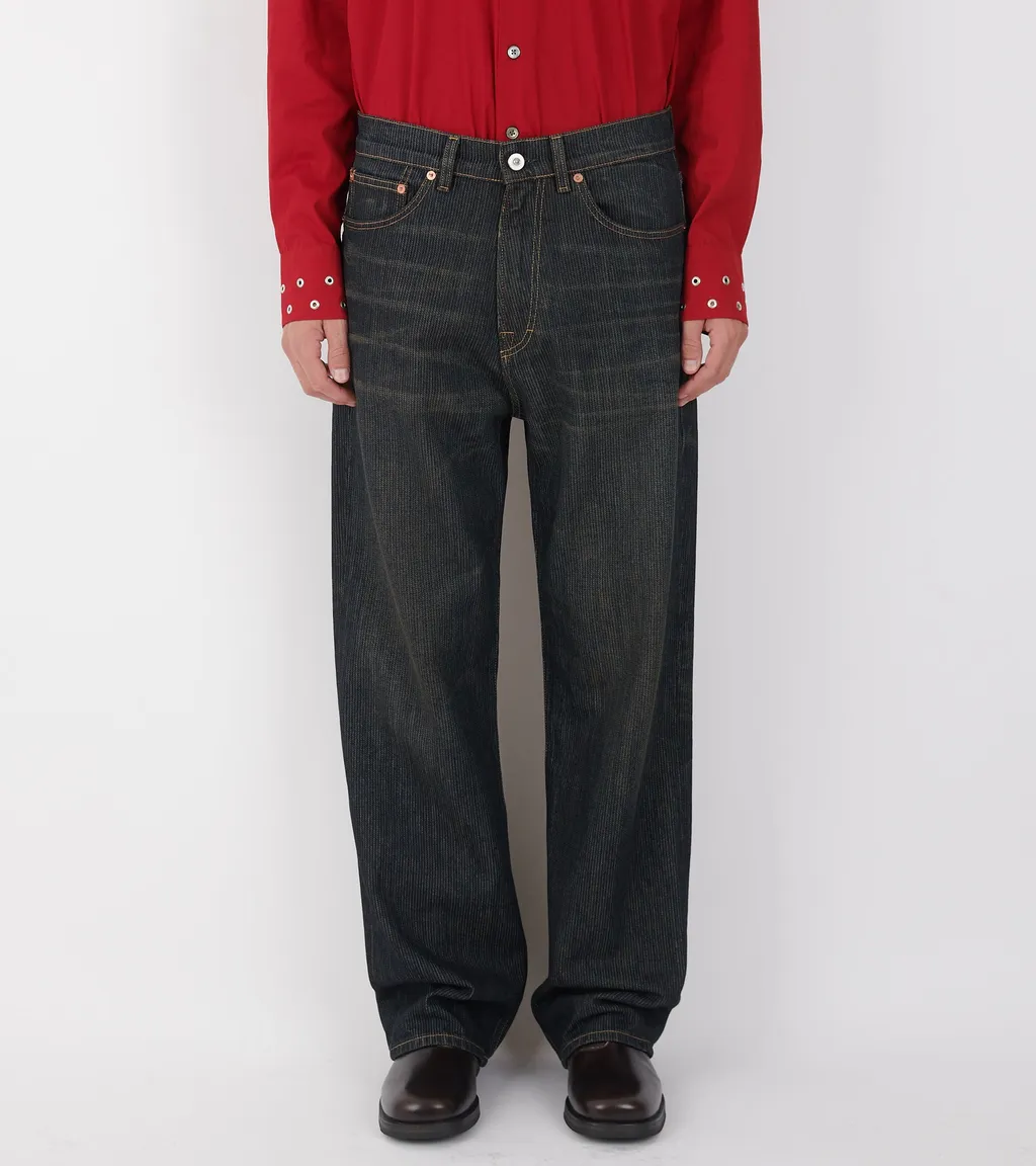 Third Cut Wide-Leg Jeans