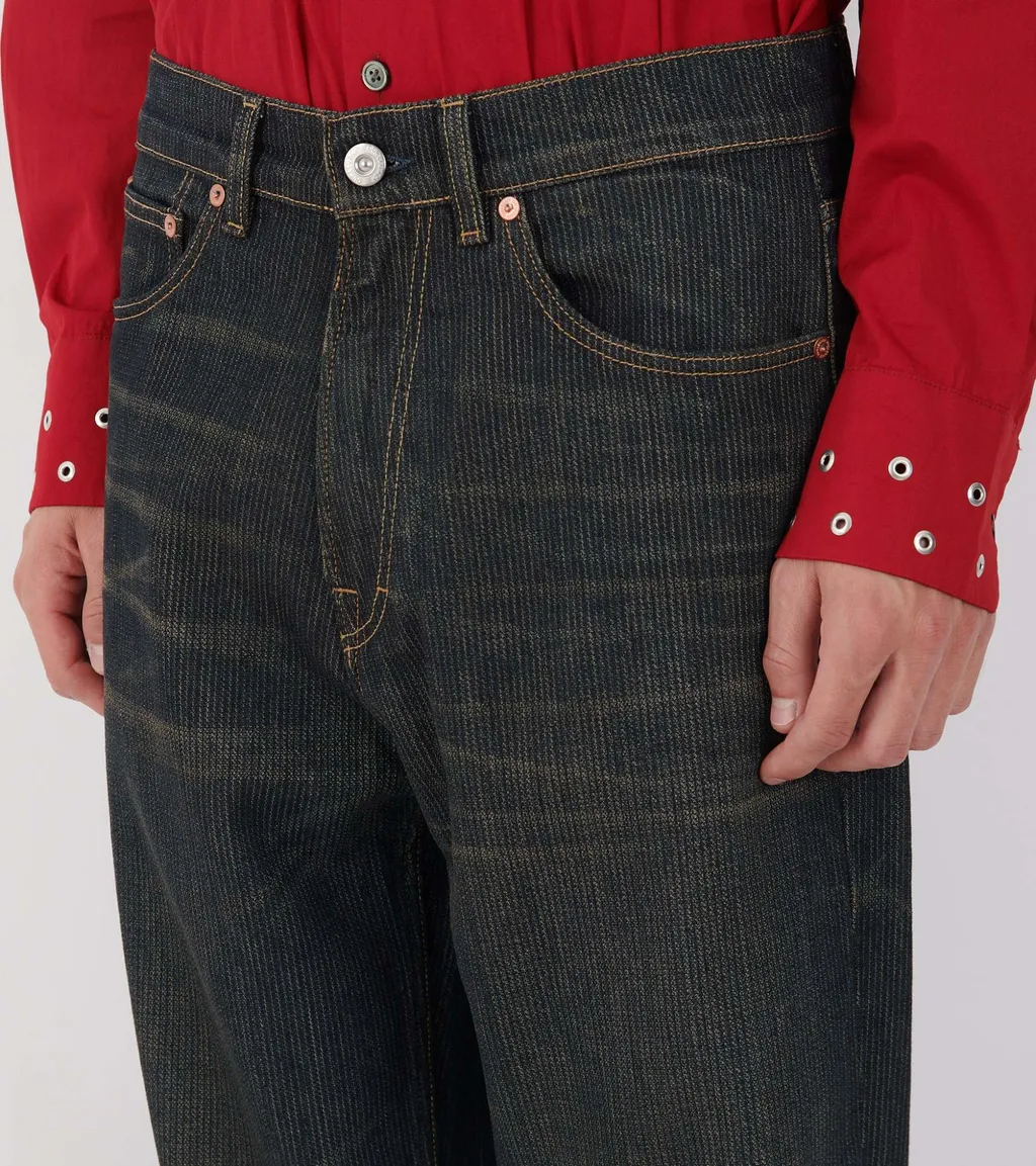 Third Cut Wide-Leg Jeans