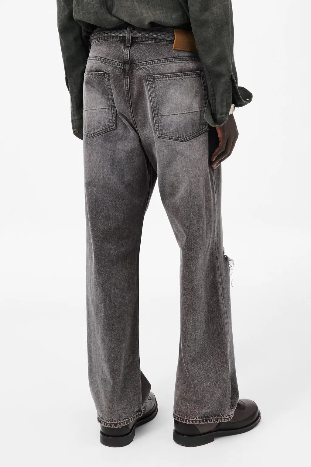 Third Cut Wide-Leg Jeans