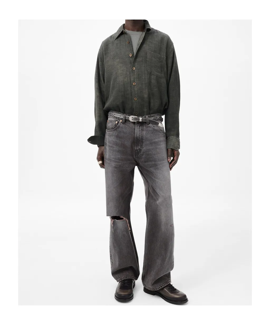 Third Cut Wide-Leg Jeans