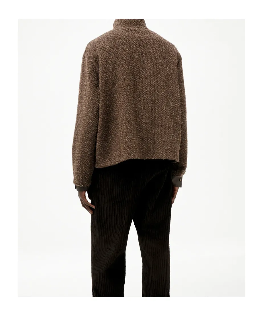 Shrunken Full-Zip Polo