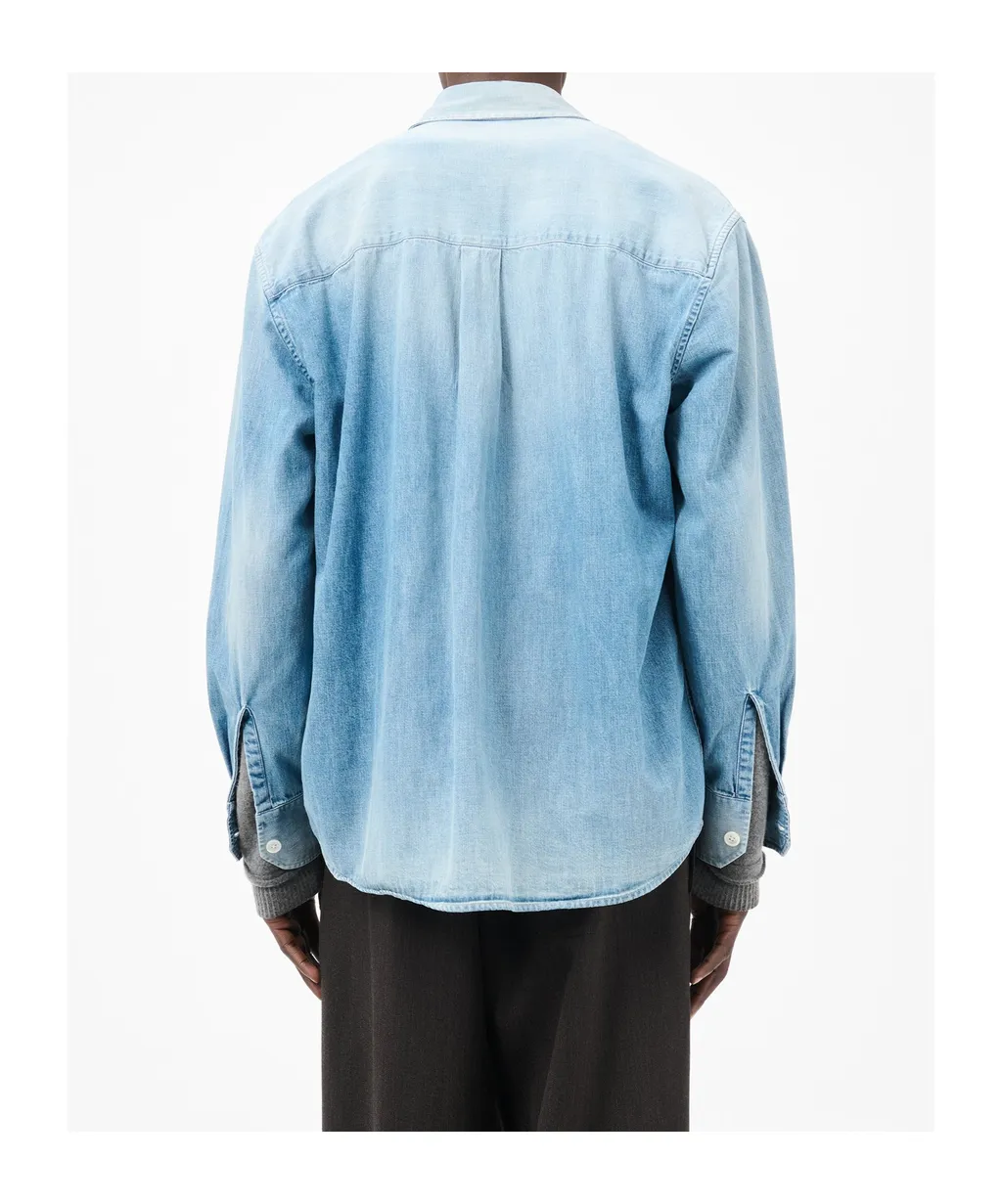 Curved Hem Above Shirt