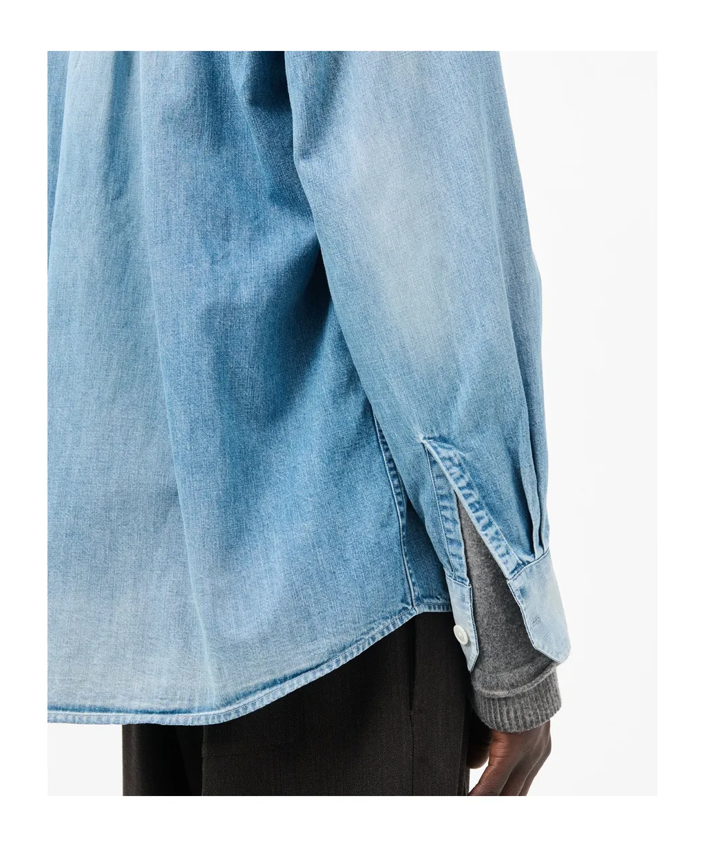 Curved Hem Above Shirt