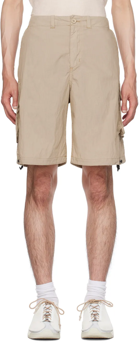 Mount Drawstring-Hem Shorts