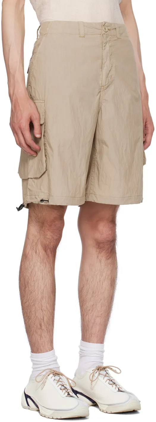Mount Drawstring-Hem Shorts