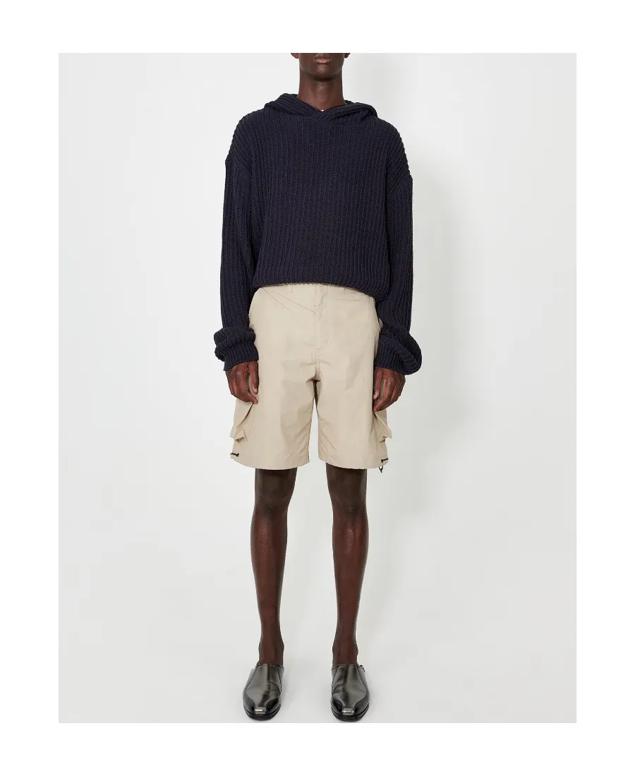 Mount Drawstring-Hem Shorts