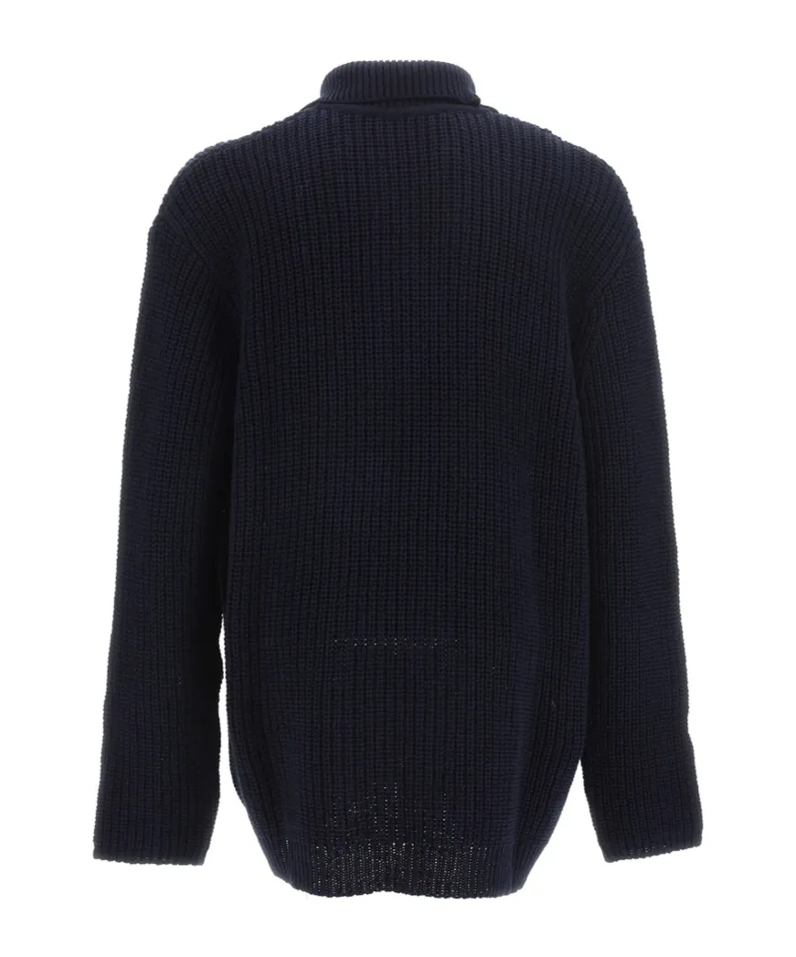 Lapel Long-Sleeved Sweater