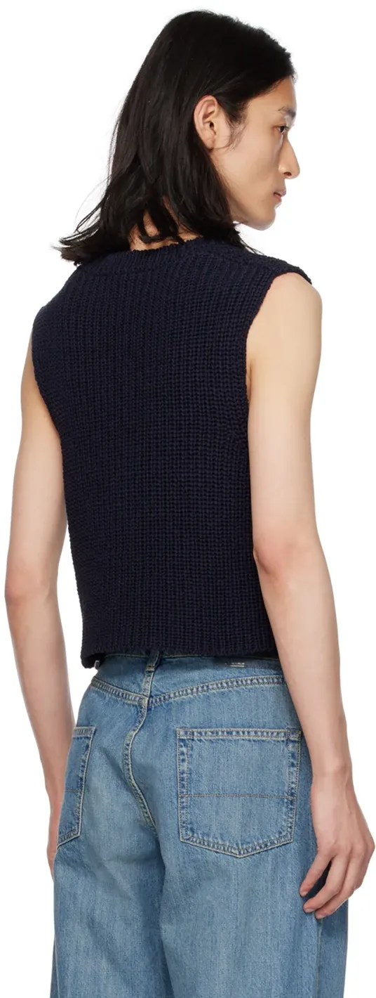 Ribbed Knit Vest
