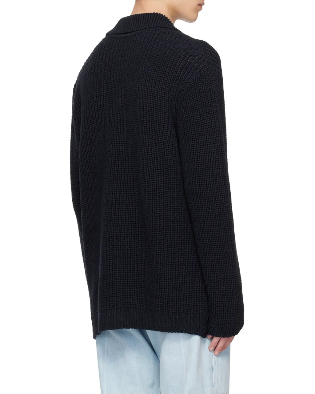 Big Piquet Chunky Ribbed-Knit Jumper