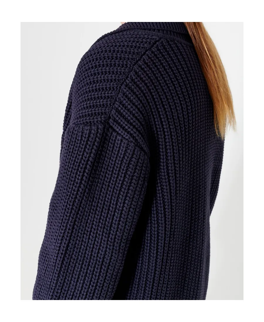 Big Piquet Chunky Ribbed-Knit Jumper