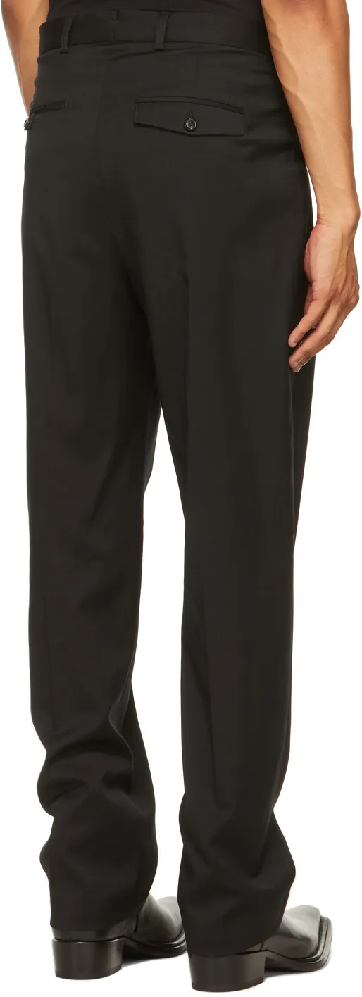Straight-Leg Tapered Tailored Chinos