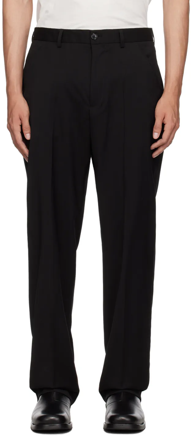 Straight-Leg Tapered Tailored Chinos