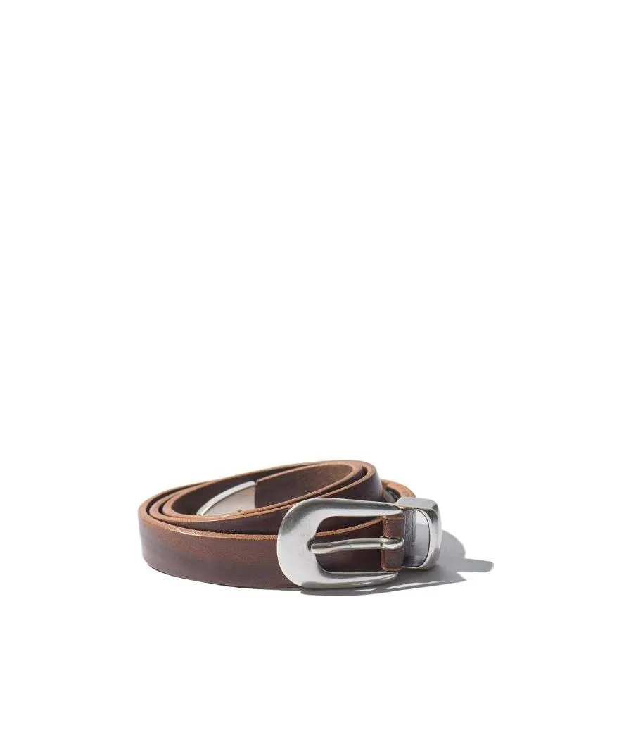 Western Leather Buckle Belt