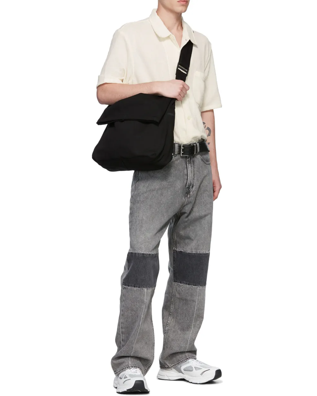 Foldover-Top Sling Bag