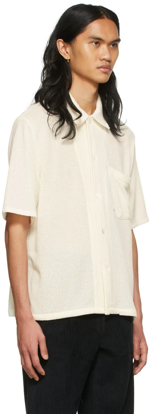 Logo Lapel Short-Sleeved Shirt