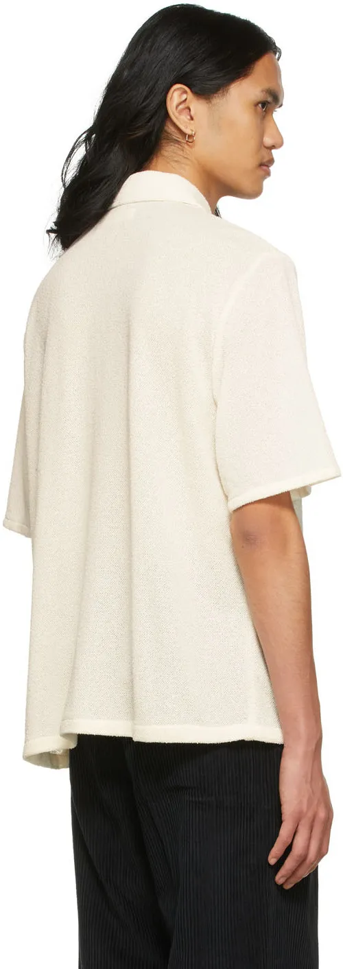 Logo Lapel Short-Sleeved Shirt
