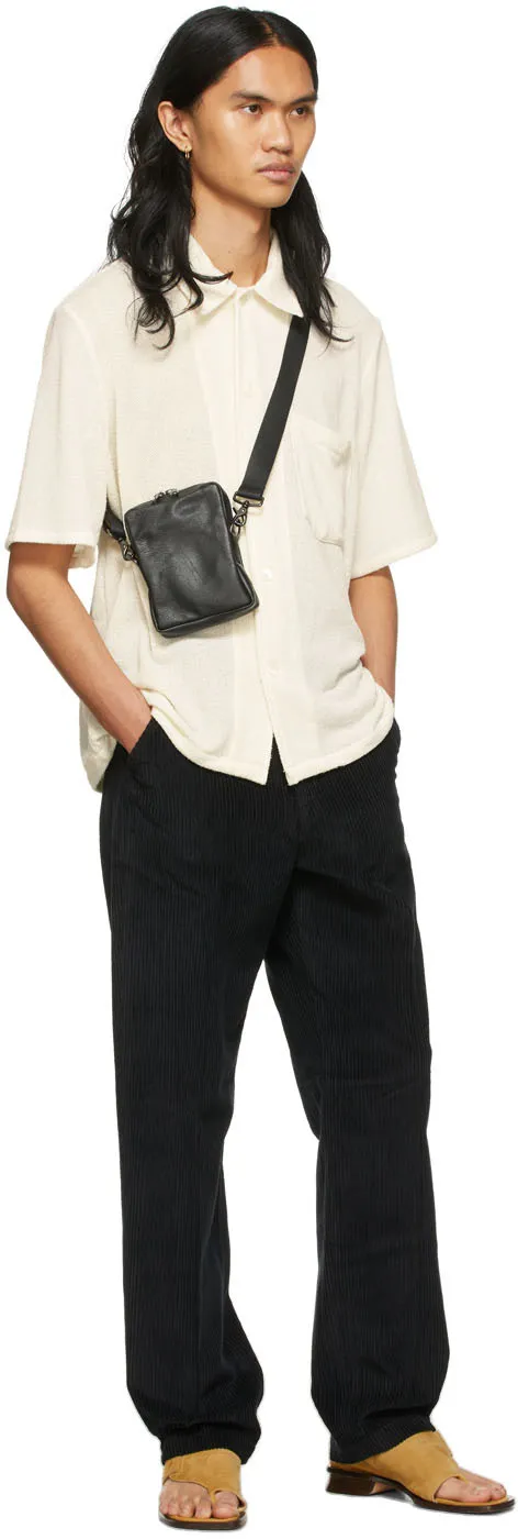 Logo Lapel Short-Sleeved Shirt
