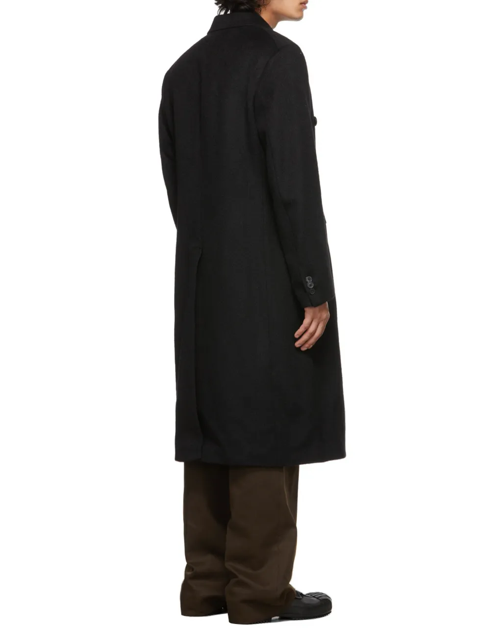 Double-Breasted Long Coat