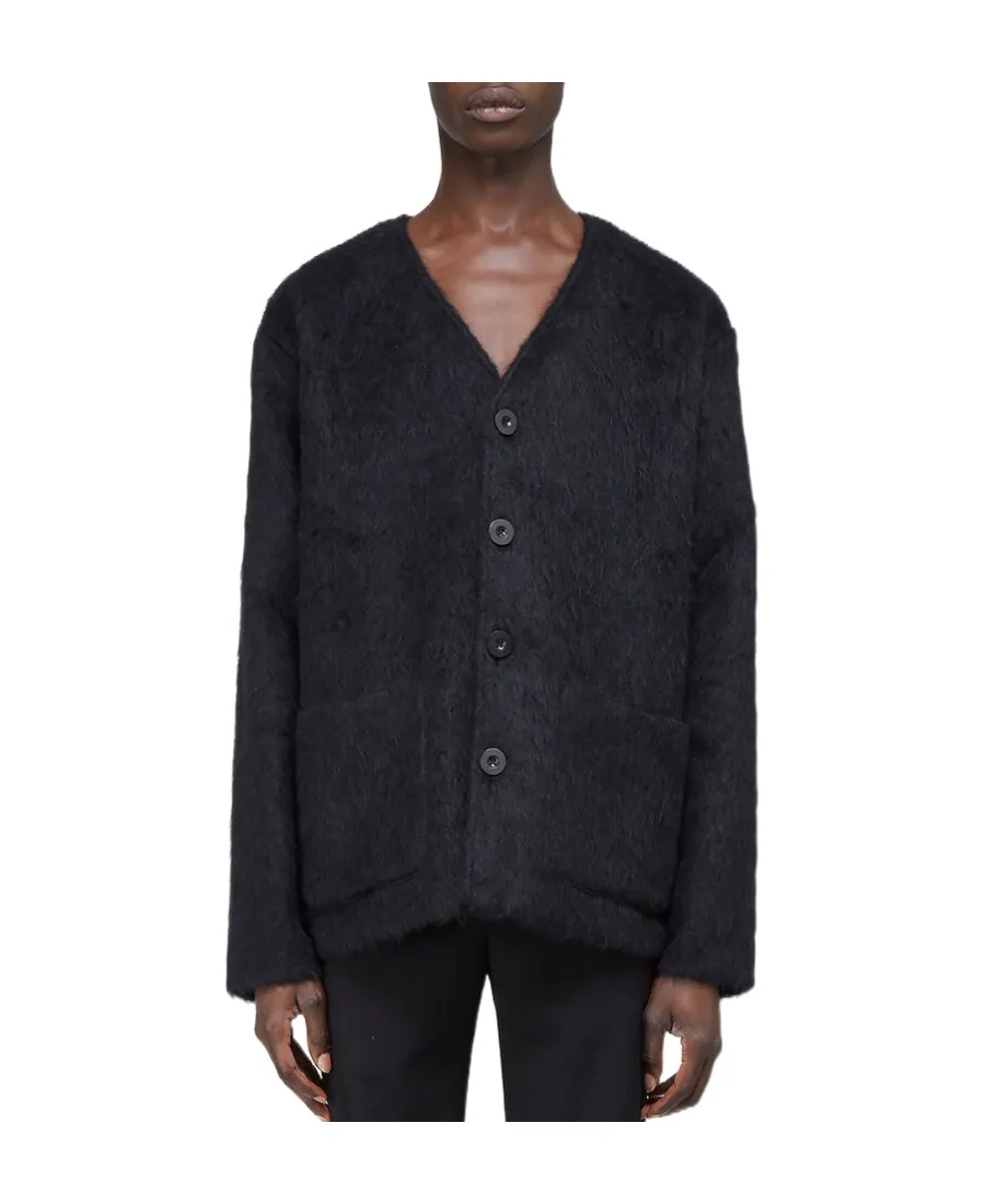 Button-Down Cardigan Coat