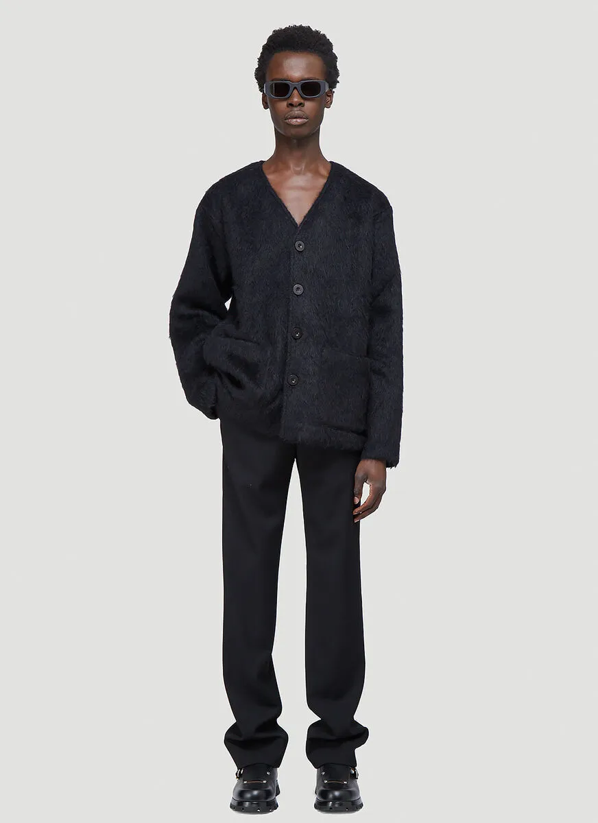 Button-Down Cardigan Coat
