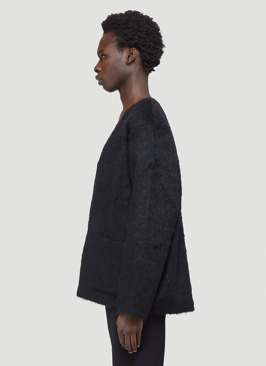 Button-Down Cardigan Coat