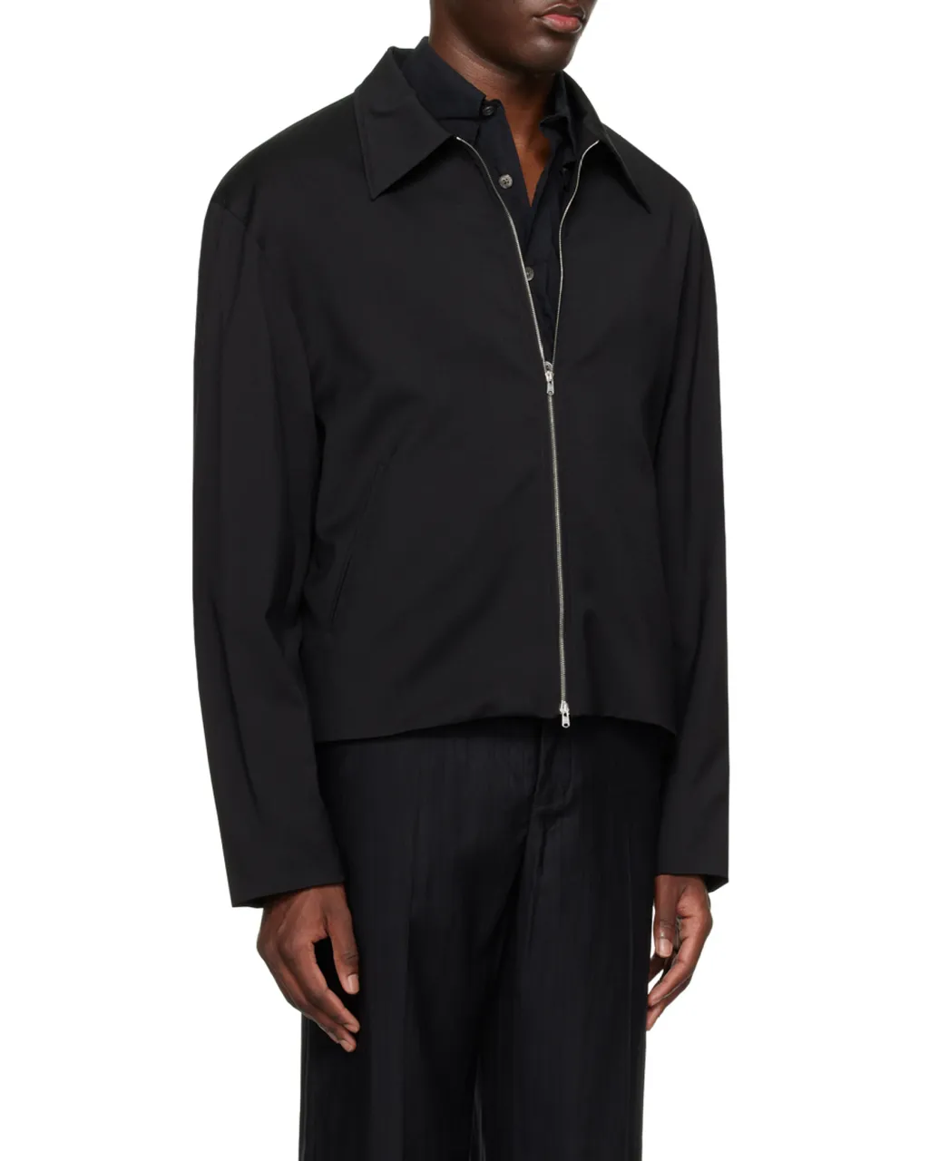 Zip-Up Casual Jacket