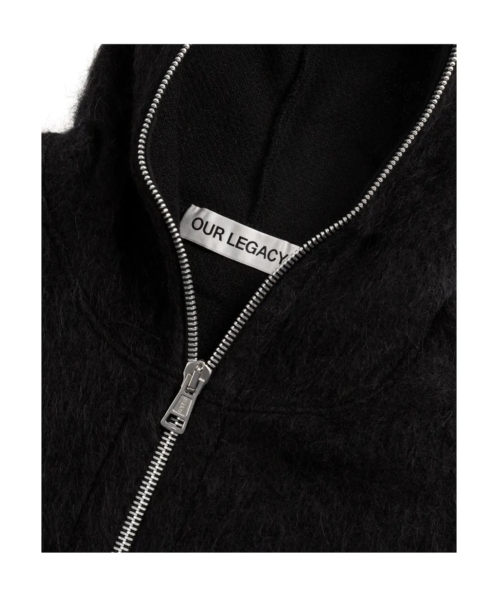 Full-Zip Long Sleeved Hoodie