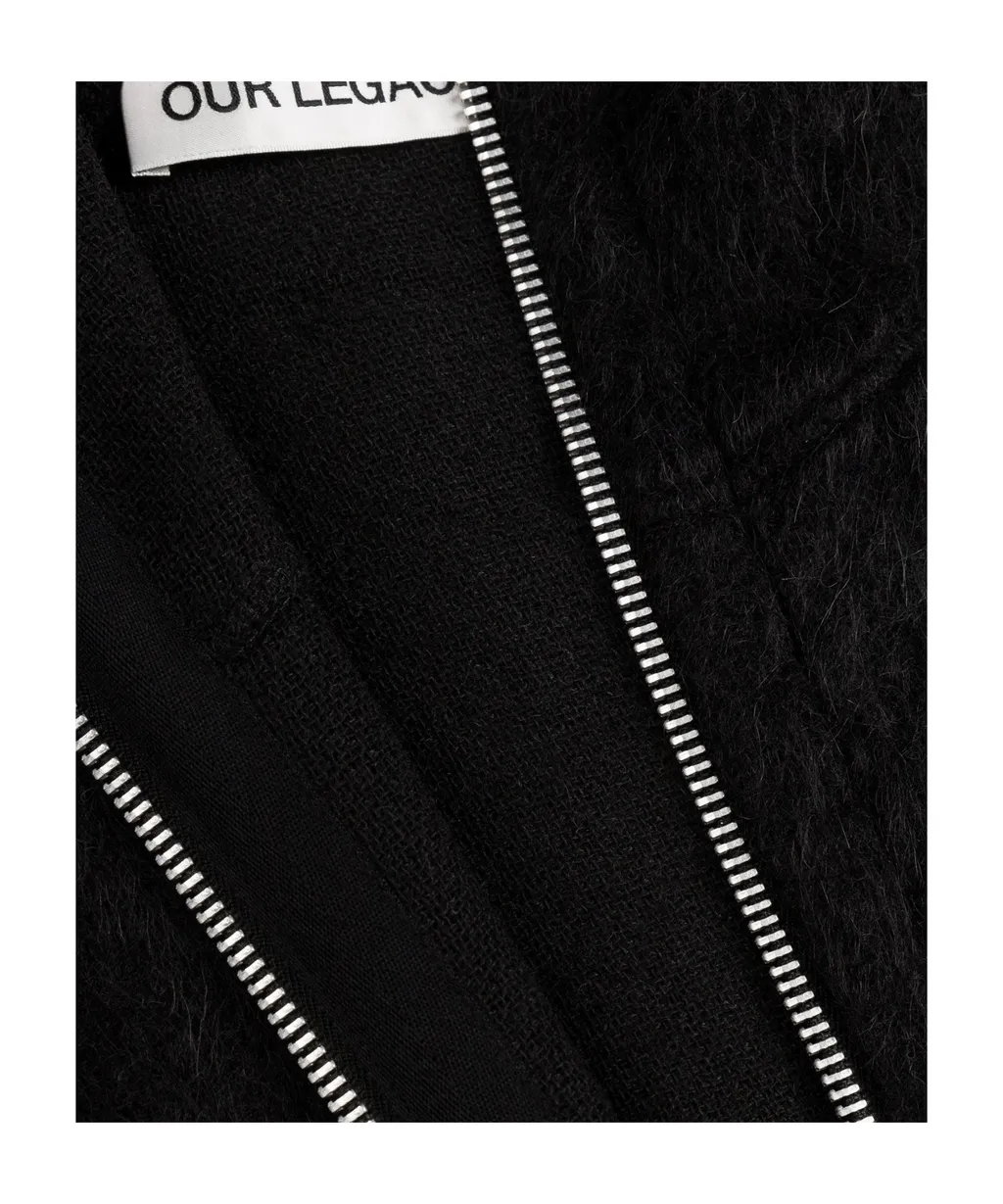 Full-Zip Long Sleeved Hoodie