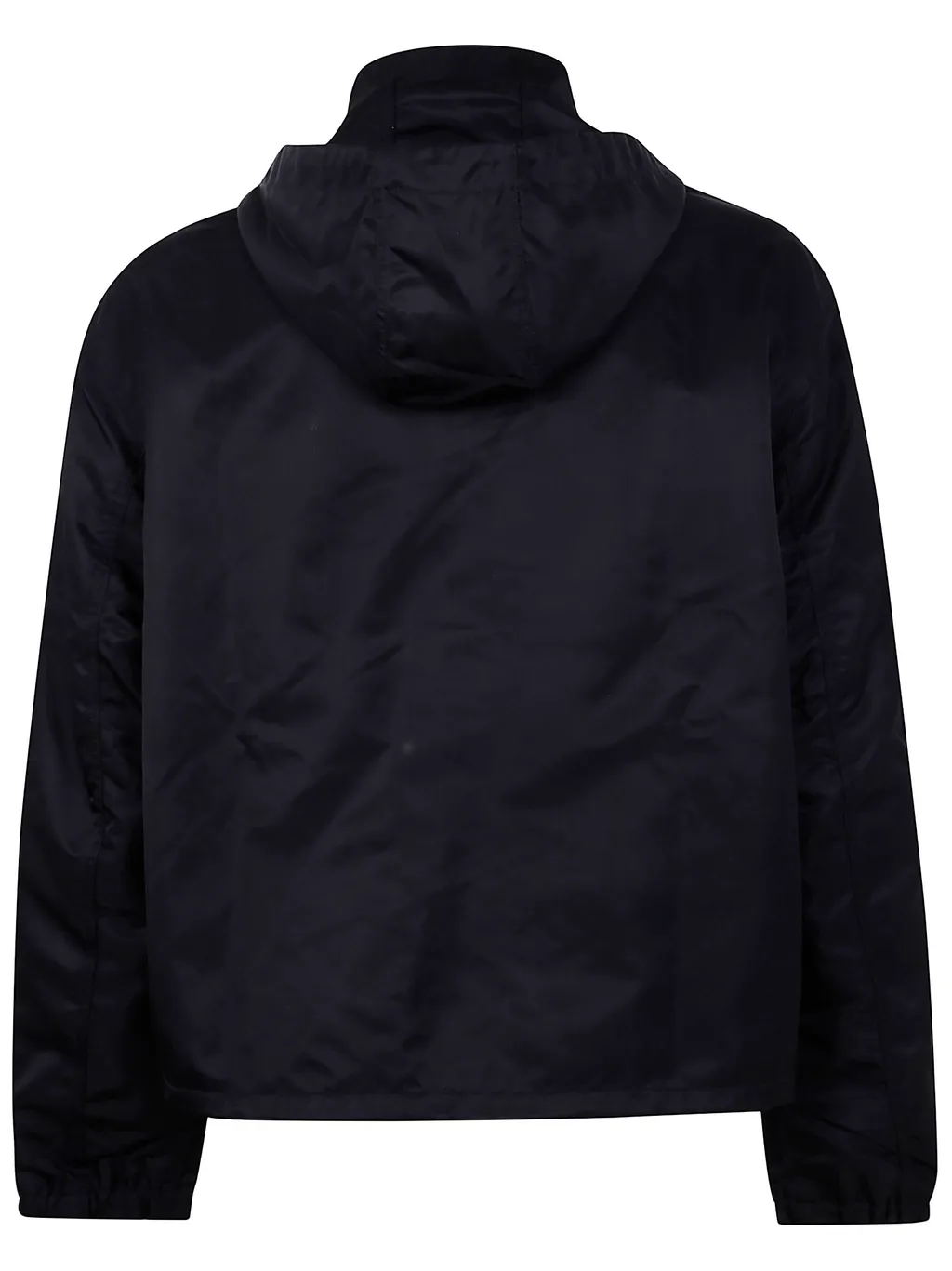 Hooded Logo-Tape Jacket