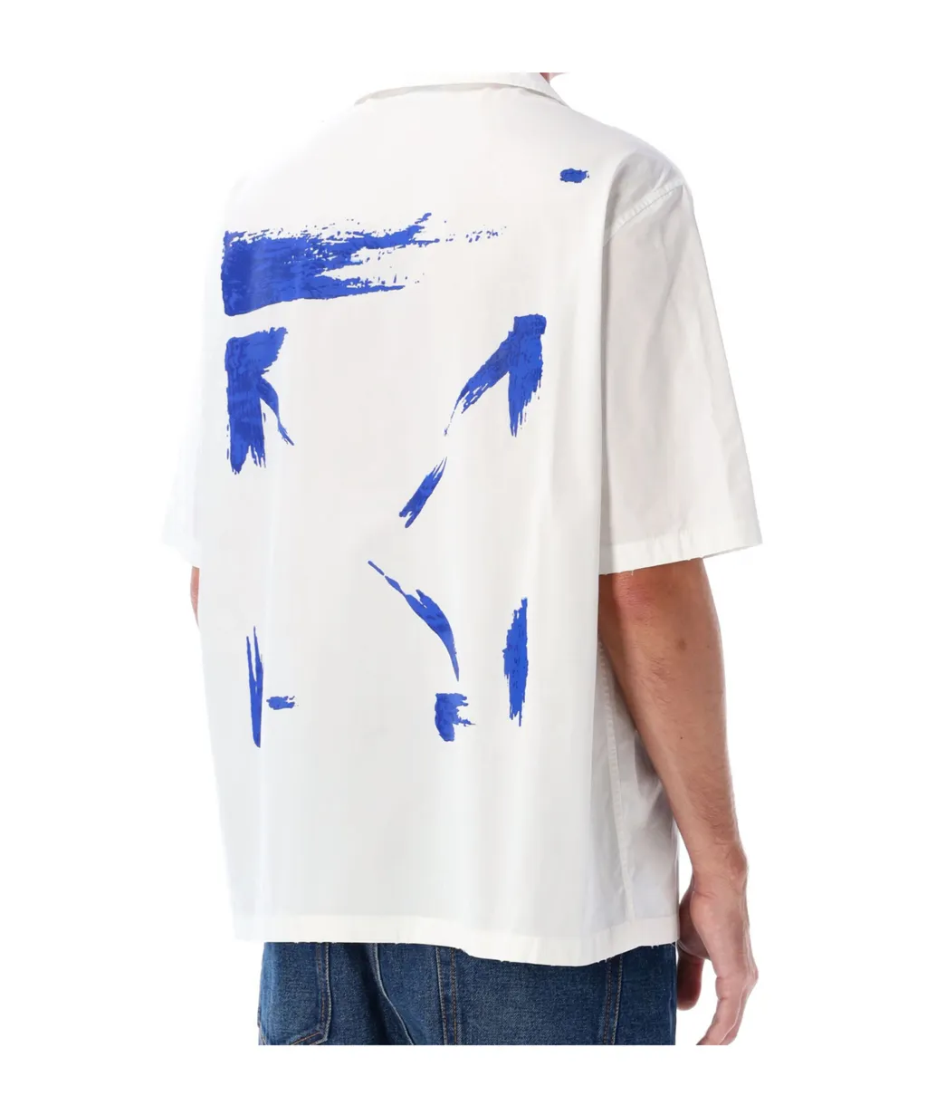 Brush Arrow Bowling Shirt