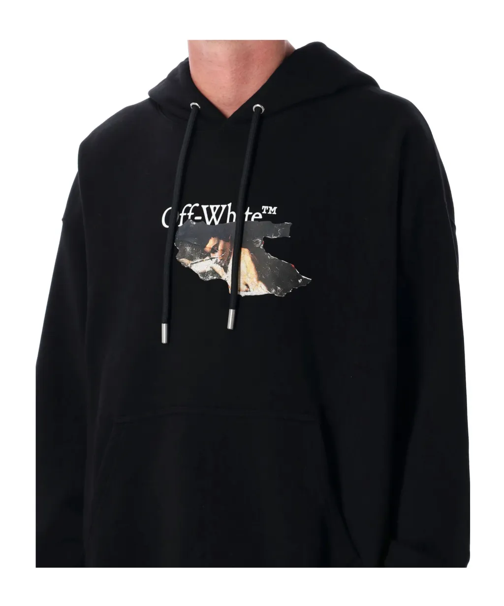 Paint Arrow Skate Drawstring Hoodie