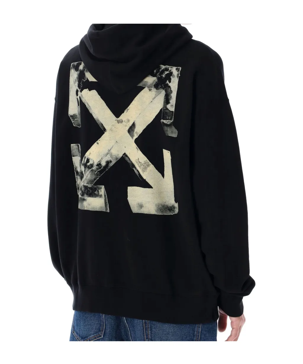 Cloudy Arrow Skate Drawstring Hoodie