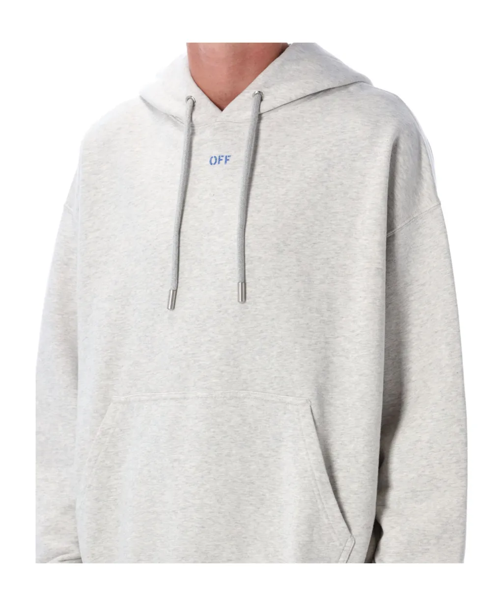 Stencil Arrow Skate Drawstring Hoodie