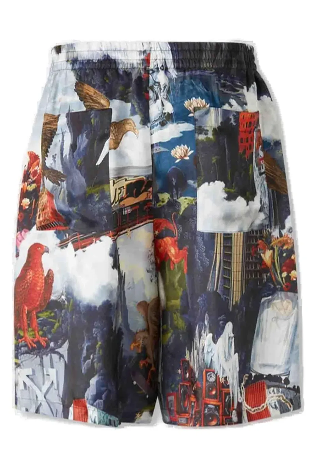All-Over Printed Bermuda Shorts