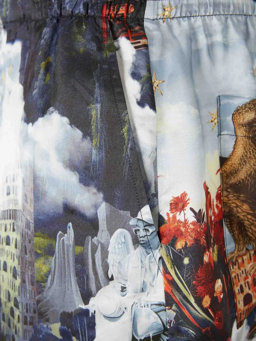 All-Over Printed Bermuda Shorts