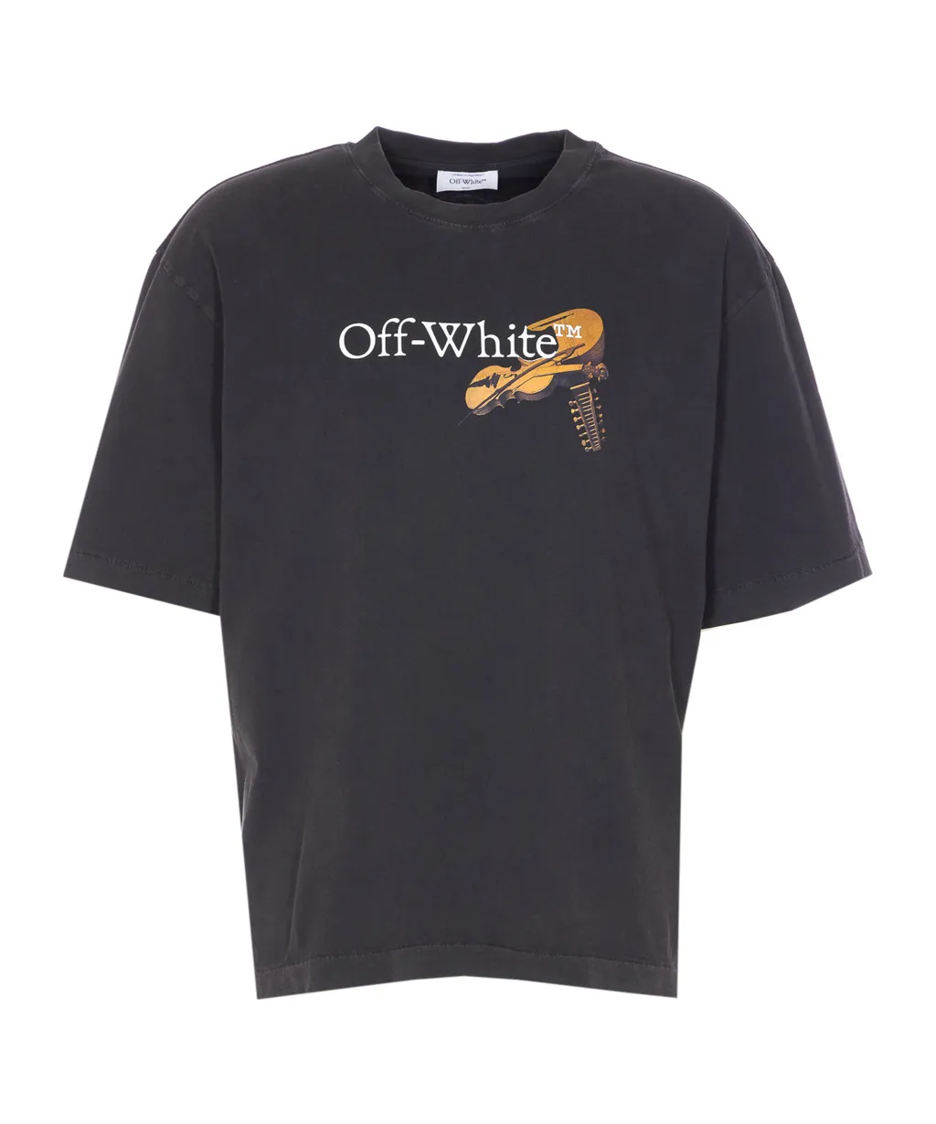 Logo Printed Crewneck T-Shirt