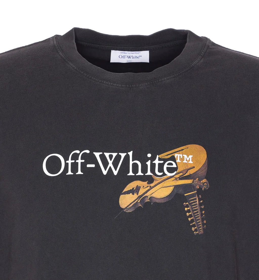 Logo Printed Crewneck T-Shirt