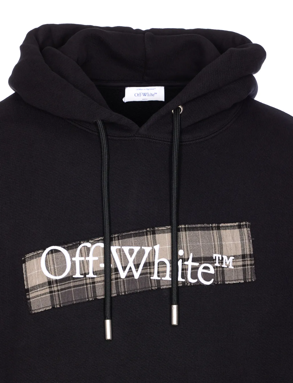 Logo Embroidered Drawstring Hoodie