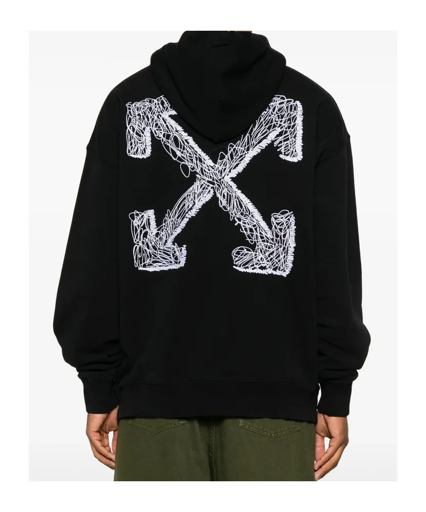 Logo Printed Drawstring Hoodie