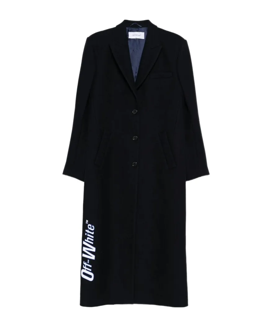 Logo-Detail Coat