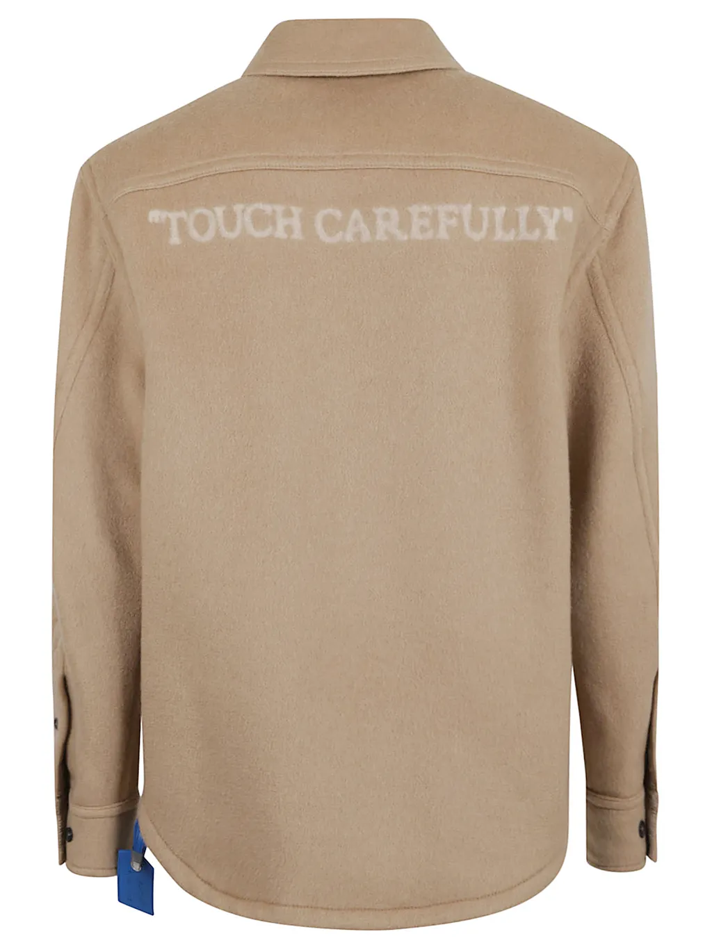Button-Up Long-Sleeved Overshirt
