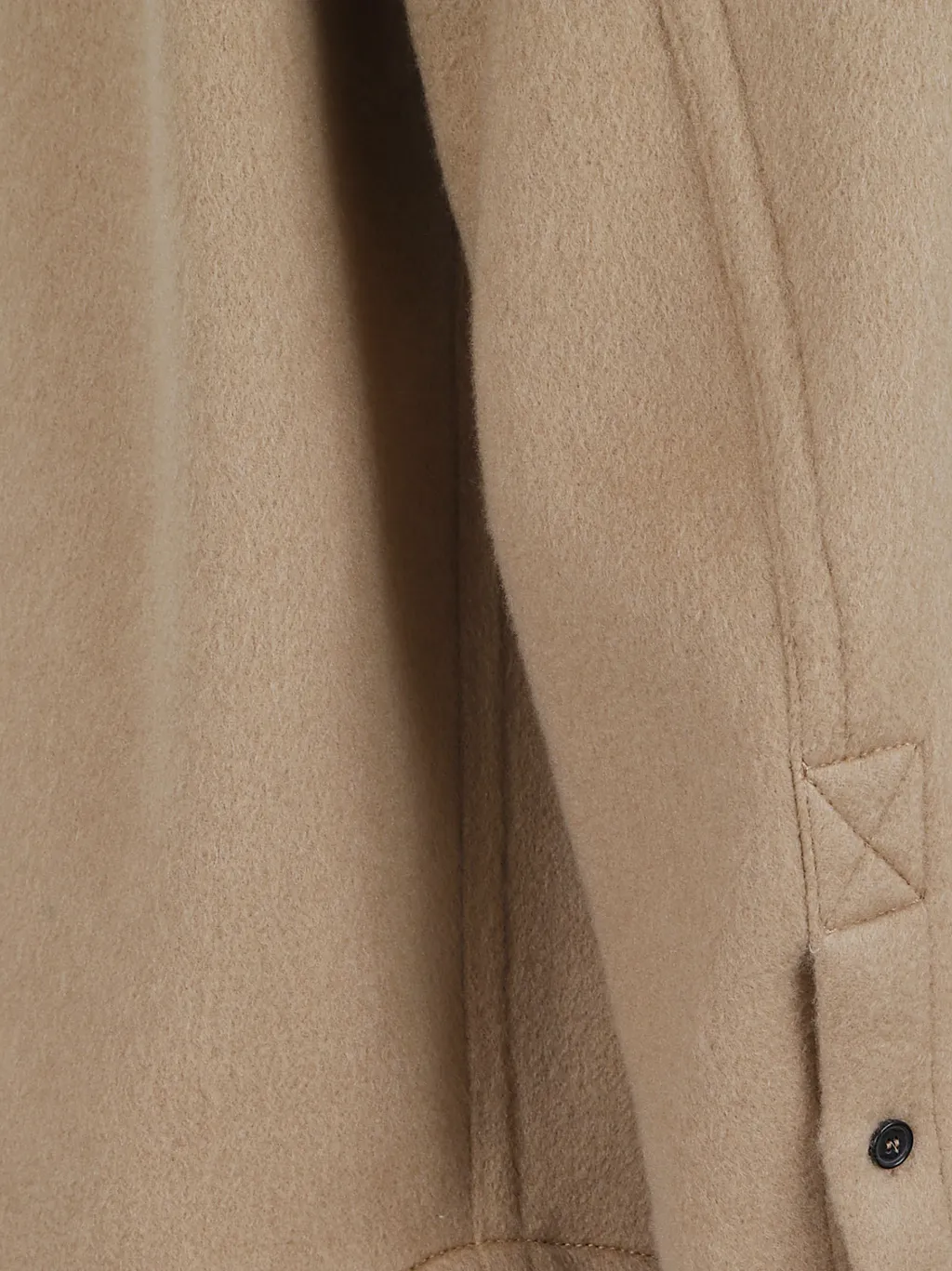Button-Up Long-Sleeved Overshirt