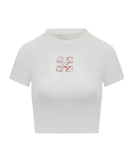 Arrow Printed Cropped T-Shirt