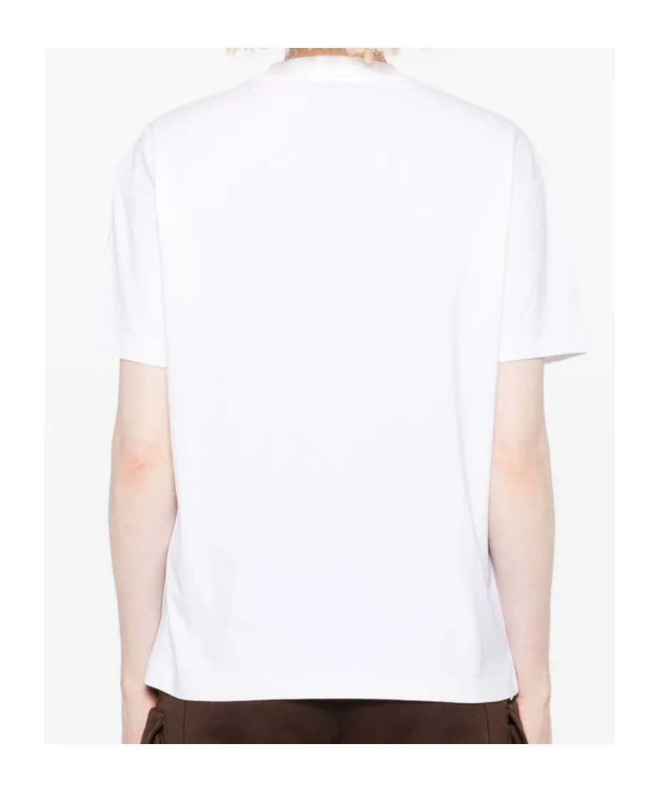 Arrow Flower Printed Crewneck T-Shirt