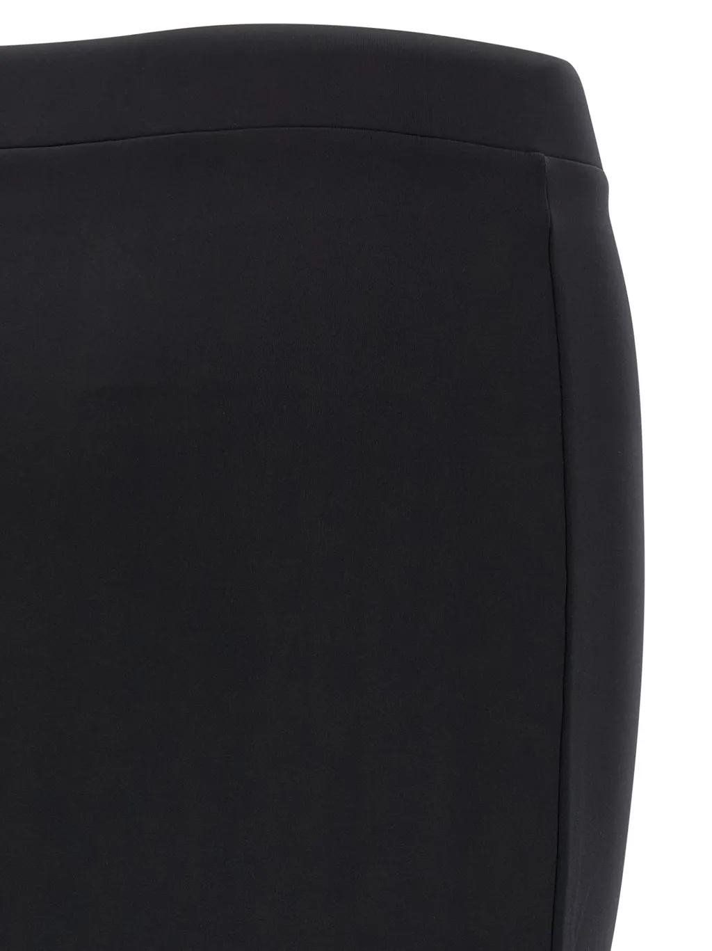 Logo Printed Midi Skirt