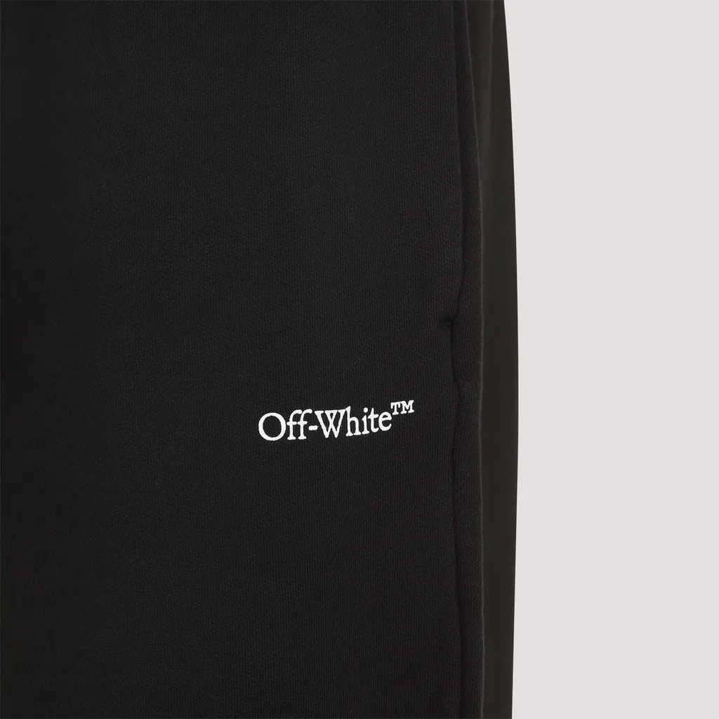 Logo Embroidered Drawstring Pants