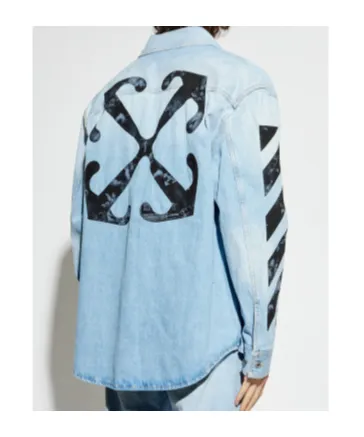 Fresco Button-Up Denim Shirt