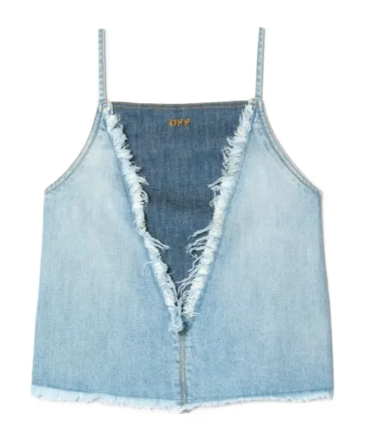 Frayed Denim Camisole