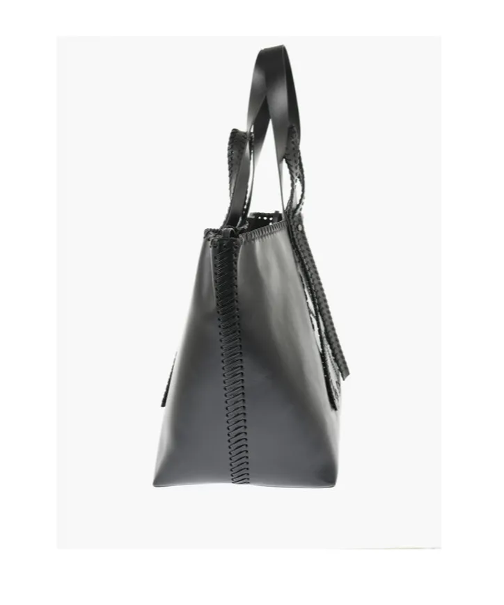 Day Off Leather Tote Bag