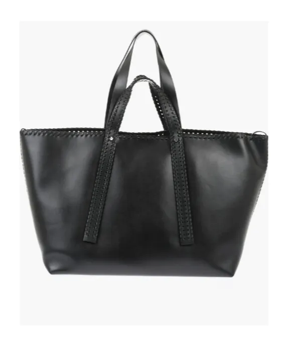 Day Off Leather Tote Bag